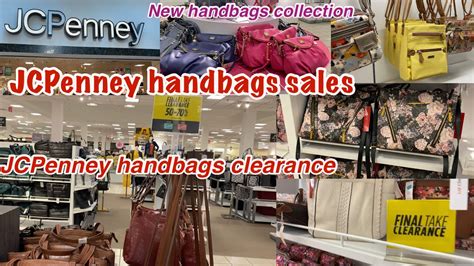 jcpenney handbag clearance sale.